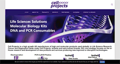 Desktop Screenshot of cellprojects.com